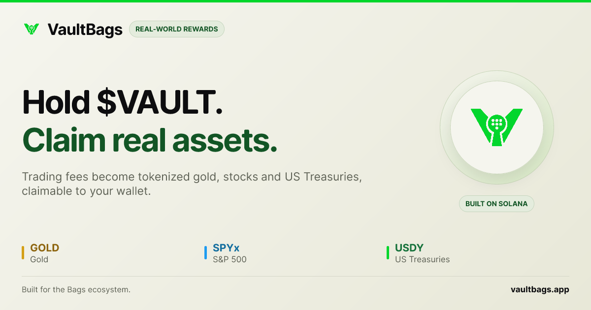 VaultBags | Treasury-Backed Token Protocol